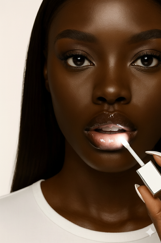 Gloss Haute Définition avec Lumière & Miroir 😍 (Transparent)